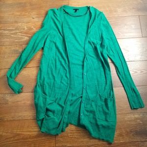 Torrid Green Boyfriend Cardigan, Size 1